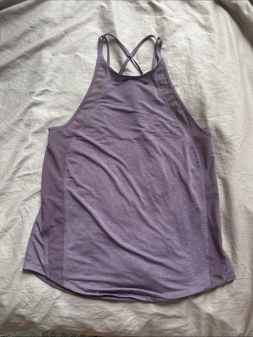 lululemon athletica lavender strappy racerback tank